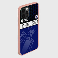 Чехол для iPhone 12 Pro Max FC Chelsea London ФК Челси Лонон, цвет: 3D-светло-розовый — фото 2