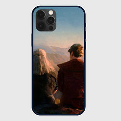 Чехол iPhone 12 Pro Max Ведьмак и Лютик