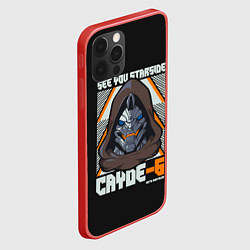 Чехол для iPhone 12 Pro Max Cayde-6 арт, цвет: 3D-красный — фото 2