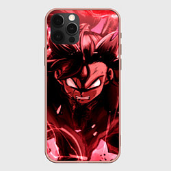 Чехол для iPhone 12 Pro Max ДРАКОНИЙ ЖЕМЧУГ, DRAGON BALL В ЯРОСТИ, цвет: 3D-светло-розовый