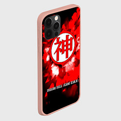 Чехол для iPhone 12 Pro Max Dragon Ball - Kami Kanji, цвет: 3D-светло-розовый — фото 2