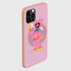 Чехол для iPhone 12 Pro Max KISSY MISSY POPPY PLAYTIME ПОППИ ПЛЕЙТАЙМ КИССИ МИ, цвет: 3D-светло-розовый — фото 2