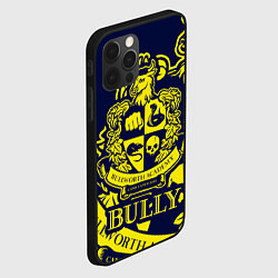 Чехол для iPhone 12 Pro Max Bully, Bullworth Academy, цвет: 3D-черный — фото 2