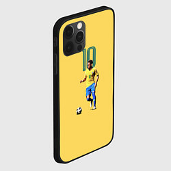 Чехол для iPhone 12 Pro Max Неймар Сборная Бразилии, цвет: 3D-черный — фото 2
