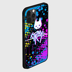 Чехол для iPhone 12 Pro Max Stray кот бродяга, цвет: 3D-черный — фото 2
