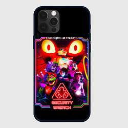 Чехол для iPhone 12 Pro Max Five nights at freddys security breach, цвет: 3D-черный