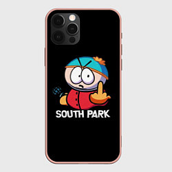 Чехол для iPhone 12 Pro Max Южный парк Эрик South Park, цвет: 3D-светло-розовый