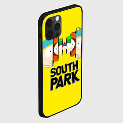 Чехол для iPhone 12 Pro Max South Park - Южный парк персонажи, цвет: 3D-черный — фото 2