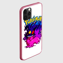 Чехол для iPhone 12 Pro Max Mega Gengar - Pokemon GO, цвет: 3D-малиновый — фото 2