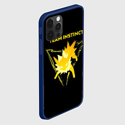 Чехол для iPhone 12 Pro Max Team Instinct - Pokemon GO, цвет: 3D-тёмно-синий — фото 2