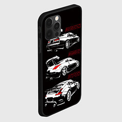 Чехол для iPhone 12 Pro Max NISSAN 300 ZX 350Z 370Z JDM STYLE, цвет: 3D-черный — фото 2