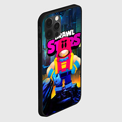 Чехол для iPhone 12 Pro Max GROM SPACE BRAWL STARS, цвет: 3D-черный — фото 2