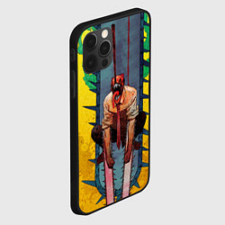 Чехол для iPhone 12 Pro Max Chainsaw Man - Дэндзи, цвет: 3D-черный — фото 2