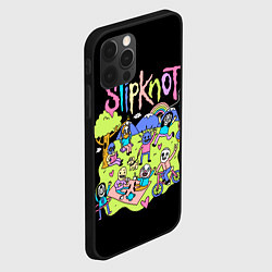 Чехол для iPhone 12 Pro Max Slipknot cuties, цвет: 3D-черный — фото 2
