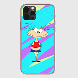Чехол для iPhone 12 Pro Max Я Масяня!, цвет: 3D-серый