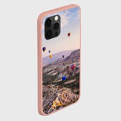 Чехол для iPhone 12 Pro Max Воздушные Шары!, цвет: 3D-светло-розовый — фото 2