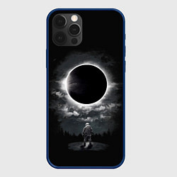 Чехол для iPhone 12 Pro Max Затмение Eclipse, цвет: 3D-тёмно-синий