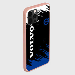 Чехол для iPhone 12 Pro Max Volvo - Texture, цвет: 3D-светло-розовый — фото 2