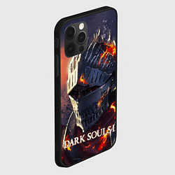Чехол для iPhone 12 Pro Max DARK SOULS III Рыцарь Солнца Дарк Соулс, цвет: 3D-черный — фото 2
