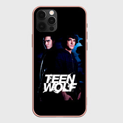 Чехол для iPhone 12 Pro Max Волчонок Teen Wolf, цвет: 3D-светло-розовый