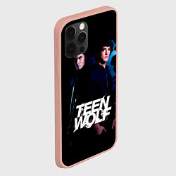 Чехол для iPhone 12 Pro Max Волчонок Teen Wolf, цвет: 3D-светло-розовый — фото 2