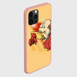 Чехол для iPhone 12 Pro Max Сайтама - One Punch Man, цвет: 3D-светло-розовый — фото 2