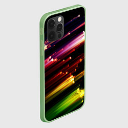 Чехол для iPhone 12 Pro Max Полет звезды, цвет: 3D-салатовый — фото 2