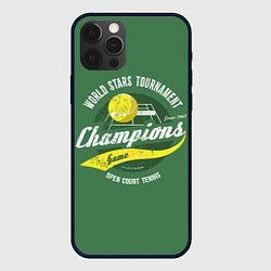 Чехол для iPhone 12 Pro Max Большой Теннис Tennis, цвет: 3D-черный