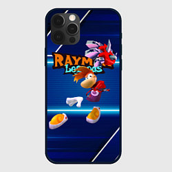 Чехол для iPhone 12 Pro Max Rayman Legends Blue, цвет: 3D-черный