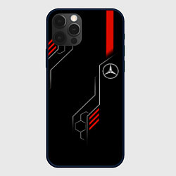 Чехол для iPhone 12 Pro Max AMG MERCEDES ТЕХНОЛОГИИ, цвет: 3D-черный