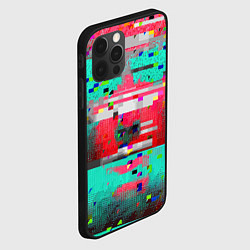 Чехол для iPhone 12 Pro Max Fashion glitch 2088, цвет: 3D-черный — фото 2