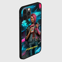 Чехол для iPhone 12 Pro Max Cyberpunk Ви, цвет: 3D-черный — фото 2