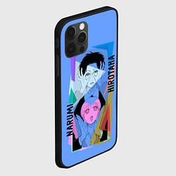 Чехол для iPhone 12 Pro Max Наруми & Хиротака, цвет: 3D-черный — фото 2