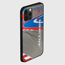Чехол для iPhone 12 Pro Max McLaren Racing Route, цвет: 3D-черный — фото 2