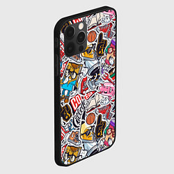 Чехол для iPhone 12 Pro Max Рисунок колледж, цвет: 3D-черный — фото 2