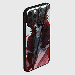 Чехол для iPhone 12 Pro Max Аста в гневе, цвет: 3D-черный — фото 2