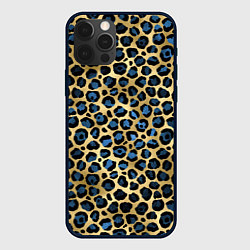 Чехол для iPhone 12 Pro Max Стиль леопарда шкура леопарда, цвет: 3D-черный
