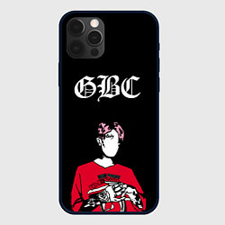 Чехол для iPhone 12 Pro Max Lil Peep GBC Лил Пип Надпись, цвет: 3D-черный