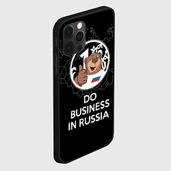 Чехол для iPhone 12 Pro Max Do business in Russia, цвет: 3D-черный — фото 2