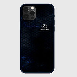 Чехол для iPhone 12 Pro Max Lexus лексус, цвет: 3D-черный
