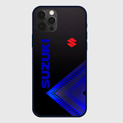 Чехол для iPhone 12 Pro Max SUZUKI СУЗУКИ, цвет: 3D-черный