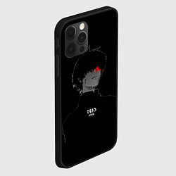 Чехол для iPhone 12 Pro Max True Dead Inside, цвет: 3D-черный — фото 2