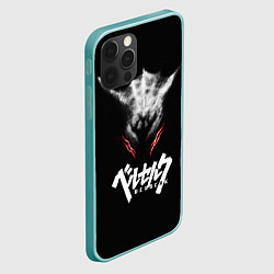 Чехол для iPhone 12 Pro Max BERSERK БЕРСЕРК, цвет: 3D-мятный — фото 2