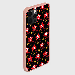 Чехол для iPhone 12 Pro Max 9 МАЯ ДЕНЬ ПОБЕДЫ, цвет: 3D-светло-розовый — фото 2