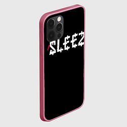 Чехол для iPhone 12 Pro Max SosMula City Morgue - SosMula Type C Sleez, цвет: 3D-малиновый — фото 2