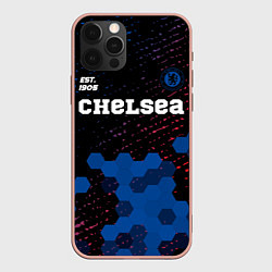 Чехол iPhone 12 Pro Max CHELSEA Chelsea Est 1905 Графика