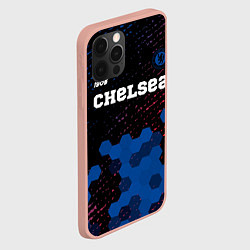 Чехол для iPhone 12 Pro Max CHELSEA Chelsea Est 1905 Графика, цвет: 3D-светло-розовый — фото 2