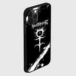 Чехол для iPhone 12 Pro Max Ghostemane trash, цвет: 3D-черный — фото 2