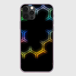 Чехол iPhone 12 Pro Max Геометрический узор Neon
