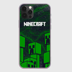 Чехол iPhone 12 Pro Max Minecraft майнкрафт Зомби